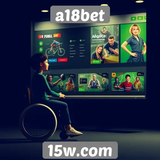 Acessibilidade e usabilidade no site da a18bet